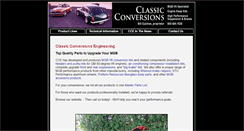 Desktop Screenshot of classicconversionseng.com